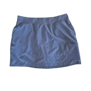 Orvis Women's Dusty Blue Poly/Spandex Athletic Skirt Skort